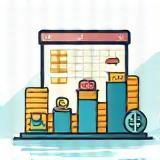 Icono o imagen de planificación financiera.